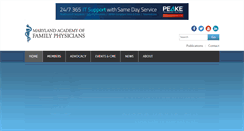 Desktop Screenshot of mdafp.org